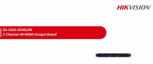 HIKVISION DS-C66S-02HO/4K